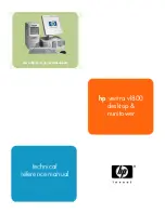 Предварительный просмотр 1 страницы HP Vectra VL800 Technical Reference Manual