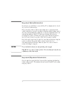 Preview for 4 page of HP Vectra XA 6 Series User Manual