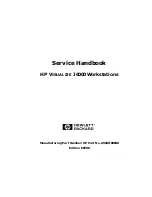 Preview for 1 page of HP Visualize j6000 Supplementary Manual