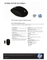 HP VK479AA Specifications preview