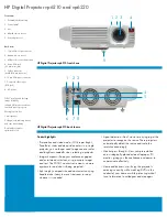 Предварительный просмотр 2 страницы HP vp6210 Brochure & Specs