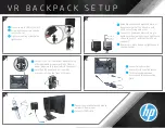 Preview for 1 page of HP VR BACKPACK Setup