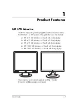 Предварительный просмотр 9 страницы HP Vs15 - 15" LCD Monitor User Manual