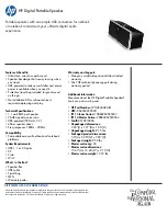 HP WN483AA Specifications preview