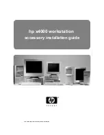 Preview for 1 page of HP Workstation x4000 Accessory Installation Manual