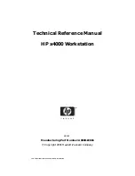 HP Workstation x4000 Technical Reference Manual preview