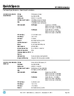 Предварительный просмотр 46 страницы HP Workstation Z600 Specification
