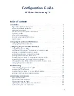 Preview for 3 page of HP wp110 - 802.11b Wireless Print Server Configuration Manual