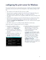 Preview for 9 page of HP wp110 - 802.11b Wireless Print Server Configuration Manual