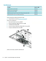 Предварительный просмотр 54 страницы HP X2 210 G2 Maintenance And Service Manual