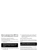 Preview for 16 page of HP x280n - MediaSmart Connect - Digital Multimedia Receiver Installation And User Manual