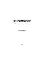 HP XP-P4IM533GV User Manual preview