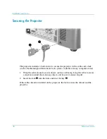 Предварительный просмотр 36 страницы HP xp8000 - Digital Projector Reference Manual