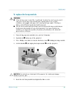 Предварительный просмотр 69 страницы HP xp8000 - Digital Projector Reference Manual