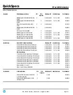 Предварительный просмотр 13 страницы HP Xw4200 - Workstation - 1 GB RAM Specifications