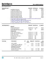 Предварительный просмотр 14 страницы HP Xw4200 - Workstation - 1 GB RAM Specifications