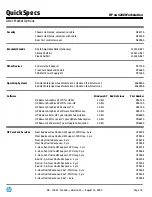 Предварительный просмотр 16 страницы HP Xw4200 - Workstation - 1 GB RAM Specifications