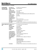 Предварительный просмотр 32 страницы HP Xw4200 - Workstation - 1 GB RAM Specifications