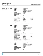 Предварительный просмотр 33 страницы HP Xw4200 - Workstation - 1 GB RAM Specifications