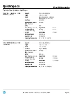 Предварительный просмотр 35 страницы HP Xw4200 - Workstation - 1 GB RAM Specifications