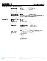 Предварительный просмотр 44 страницы HP Xw4200 - Workstation - 1 GB RAM Specifications