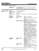 Предварительный просмотр 49 страницы HP Xw4200 - Workstation - 1 GB RAM Specifications
