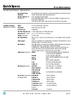 Предварительный просмотр 51 страницы HP Xw4200 - Workstation - 1 GB RAM Specifications
