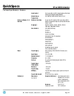 Предварительный просмотр 70 страницы HP Xw4200 - Workstation - 1 GB RAM Specifications