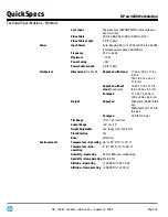 Предварительный просмотр 74 страницы HP Xw4200 - Workstation - 1 GB RAM Specifications