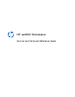 Preview for 1 page of HP Xw4600 - Workstation - 2 GB RAM Technical Reference Manual