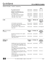 Предварительный просмотр 7 страницы HP xw8600 - Workstation Specification