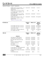 Предварительный просмотр 8 страницы HP xw8600 - Workstation Specification