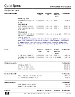 Предварительный просмотр 15 страницы HP xw8600 - Workstation Specification