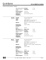 Предварительный просмотр 44 страницы HP xw8600 - Workstation Specification