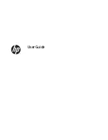 Preview for 1 page of HP Z Series User Manual