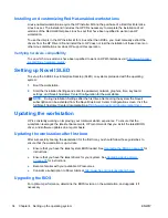 Preview for 42 page of HP Z Workstation series User Manual