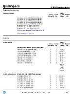 Предварительный просмотр 7 страницы HP Z230 SFF Workstation Specification