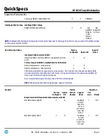 Предварительный просмотр 8 страницы HP Z230 SFF Workstation Specification