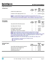 Предварительный просмотр 12 страницы HP Z230 SFF Workstation Specification