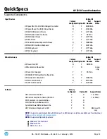 Предварительный просмотр 13 страницы HP Z230 SFF Workstation Specification