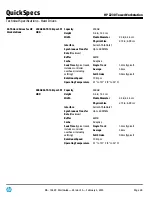 Предварительный просмотр 28 страницы HP Z230 SFF Workstation Specification