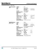 Предварительный просмотр 29 страницы HP Z230 SFF Workstation Specification