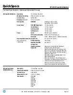 Предварительный просмотр 47 страницы HP Z230 SFF Workstation Specification