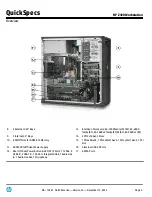 Preview for 2 page of HP Z420 Series Specification