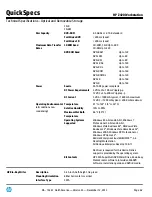 Preview for 62 page of HP Z420 Series Specification