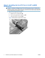 Preview for 4 page of HP Z800 - Workstation - 6 GB RAM Installation Manual