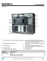 Предварительный просмотр 2 страницы HP Z820 Series Specification