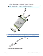 Предварительный просмотр 69 страницы HP ZBook 14 G2 Mobile Workstation Maintenance And Service Manual