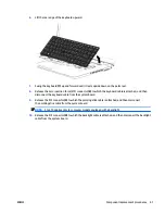 Предварительный просмотр 77 страницы HP ZBook 14 G2 Mobile Workstation Maintenance And Service Manual