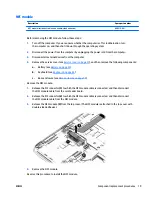 Предварительный просмотр 89 страницы HP ZBook 14 G2 Mobile Workstation Maintenance And Service Manual